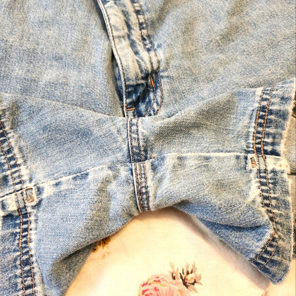 Road Rags sz 13 vintage high waisted jean shorts - Picture 4 of 4